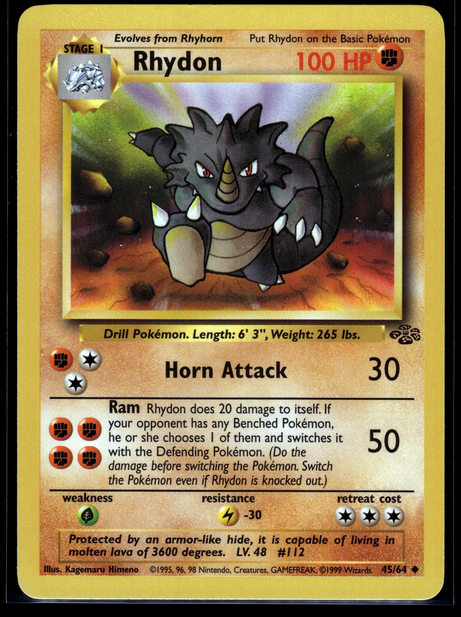 Rhydon #45/64 Mint