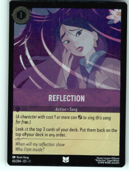 Reflection #65/204 Cold Foil Near Mint