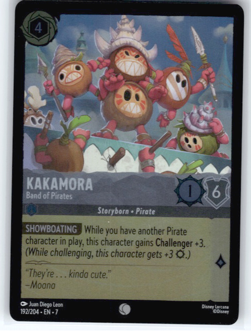 Kakamora - Band of Pirates #192/204 Cold Foil Near Mint
