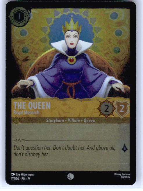 The Queen - Regal Monarch #7/204 Cold Foil Near Mint