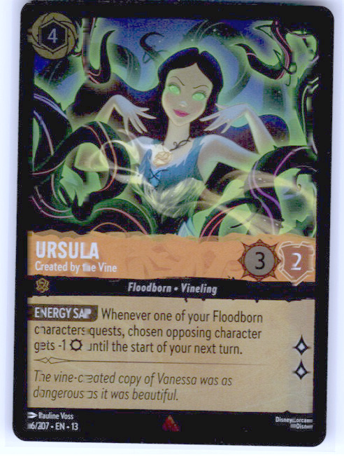 Ursula - Created by the Vine #26/207 Cold Foil Near Mint