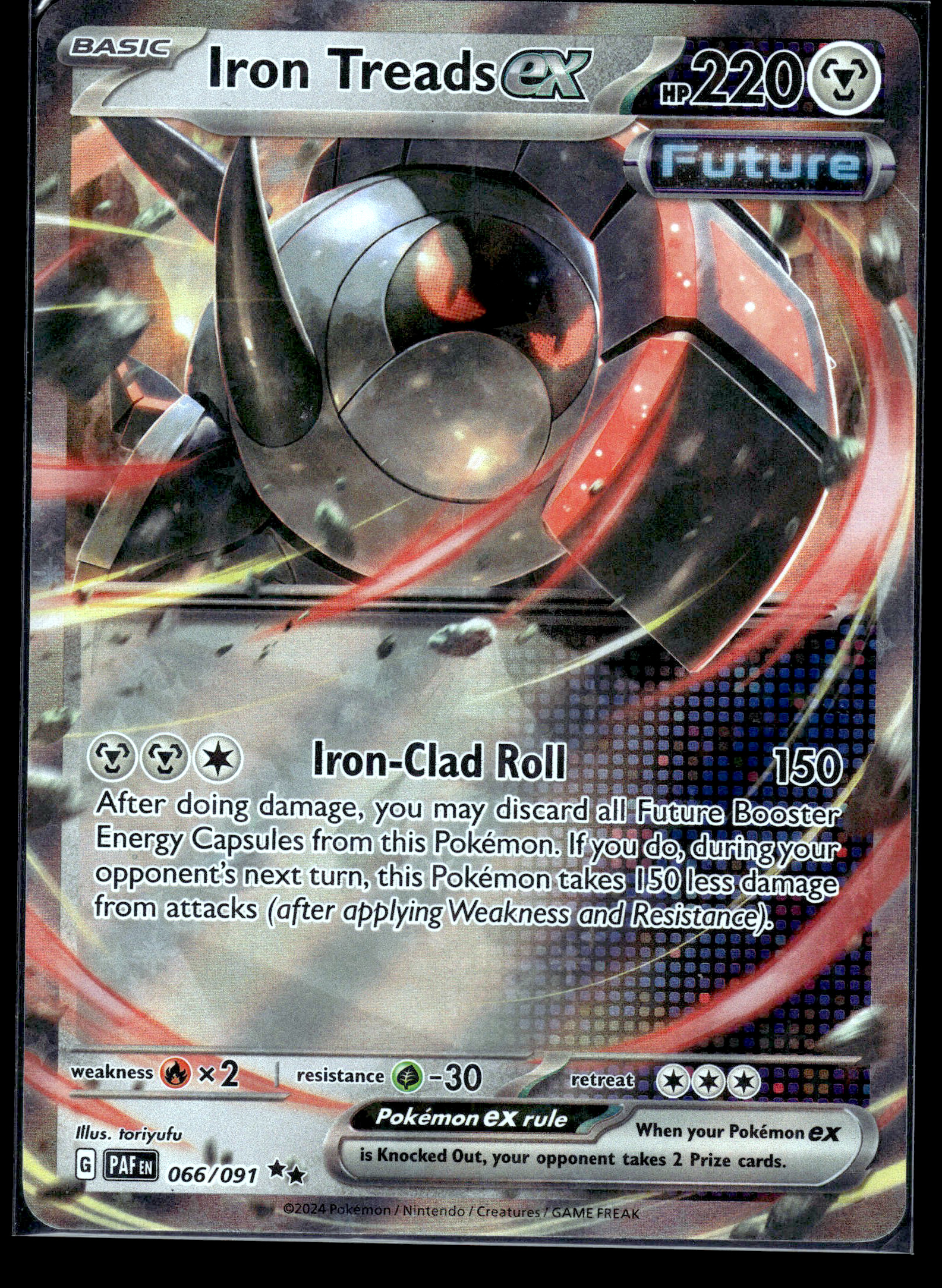 Iron Treads ex #066/091 (RR) Holo Mint