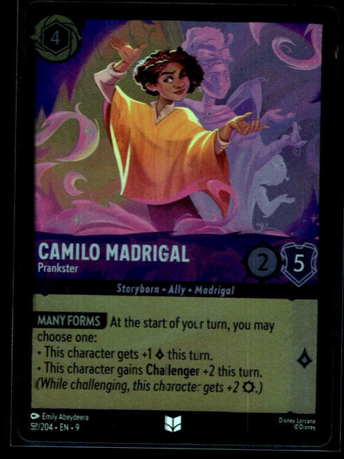 Camilo Madrigal - Prankster #52/204 Cold Foil Near Mint