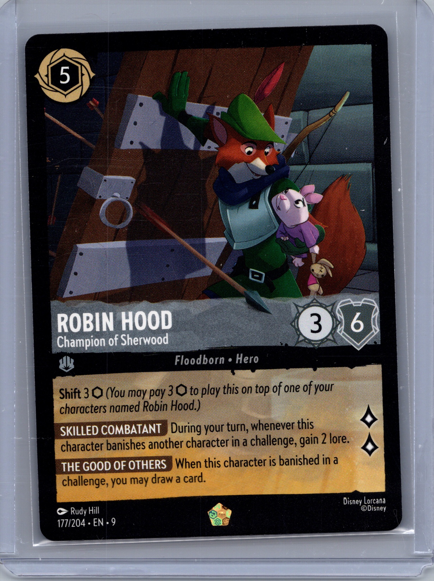 Robin Hood - Champion of Sherwood #177/204 (Legendary) Near Mint