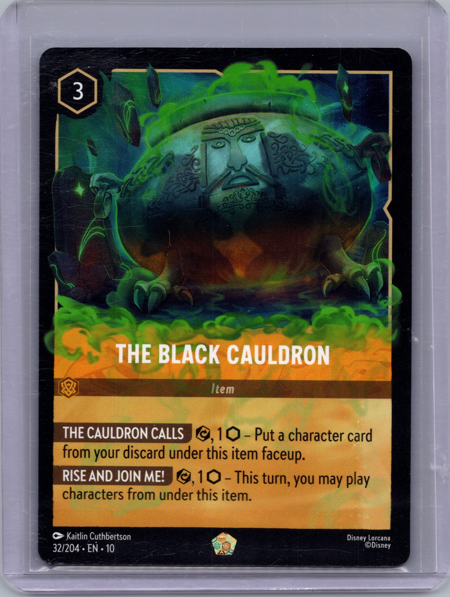 The Black Cauldron #32/204 (Legendary) Near Mint