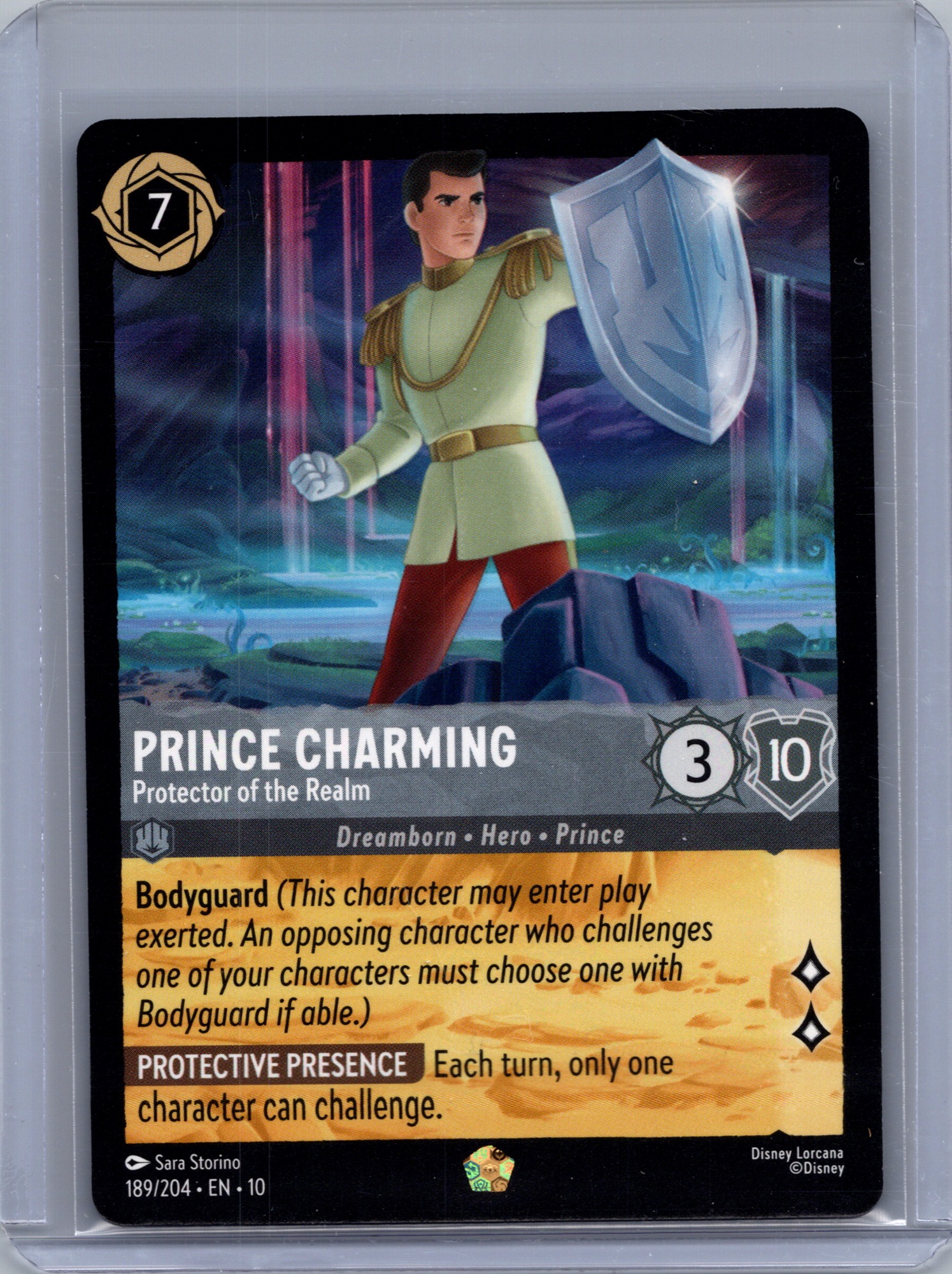 Prince Charming - Protector of the Realm #189/204 (Legendary) Near Mint