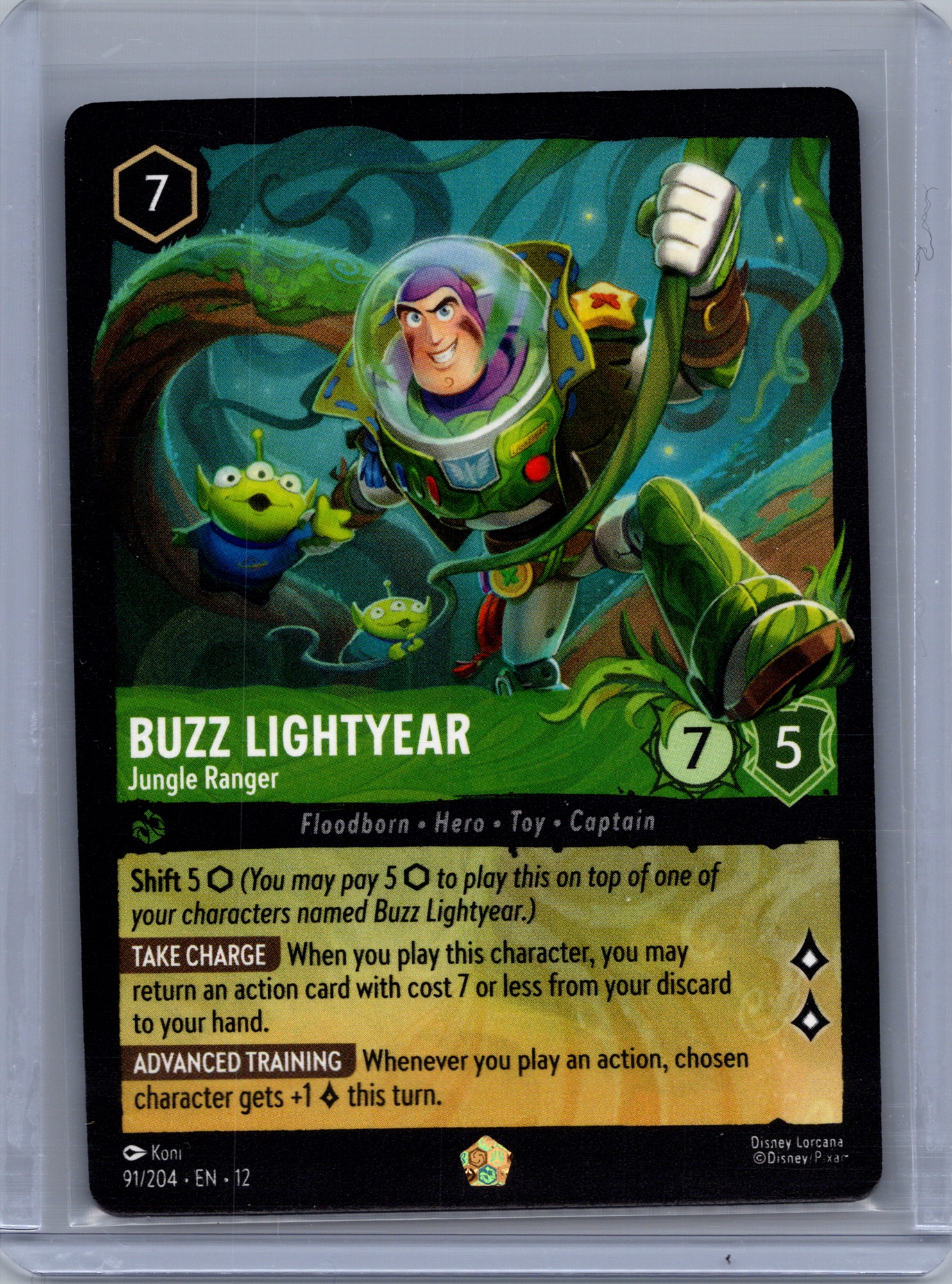 Buzz Lightyear - Jungle Ranger #91/204 (Legendary) Near Mint