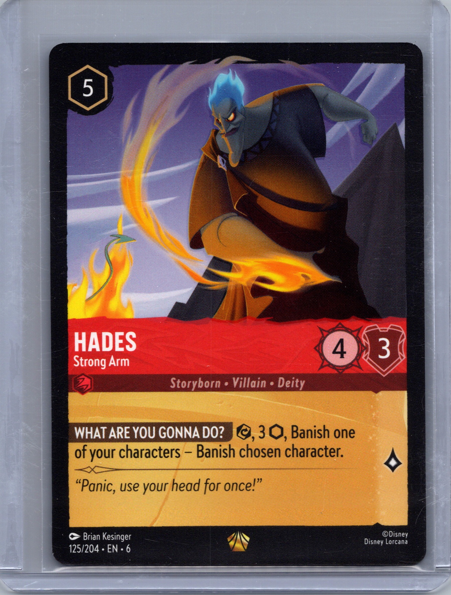Hades - Strong Arm #125/204 (Legendary) Near Mint