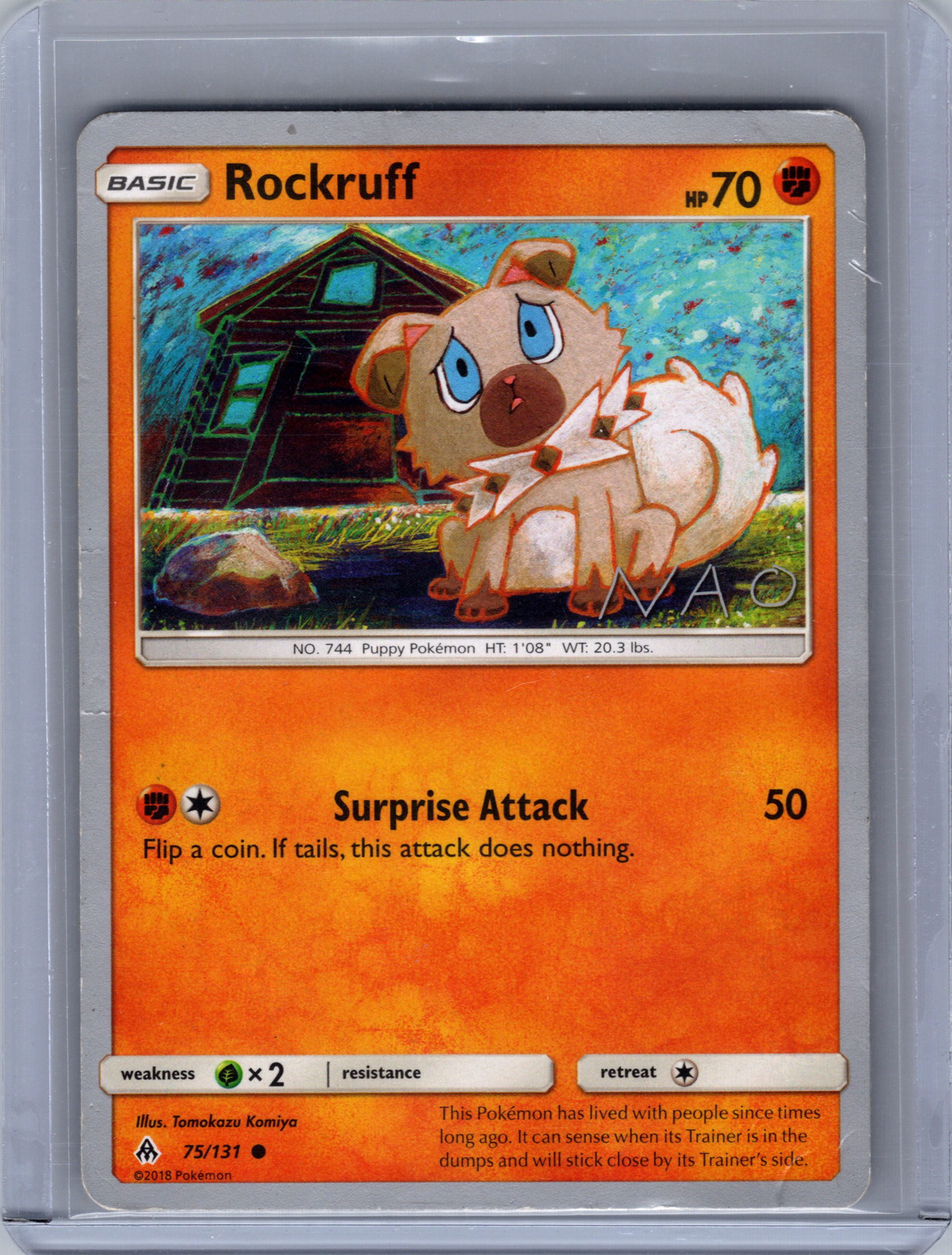 Rockruff #75/131 Near Mint