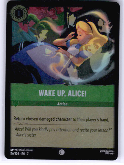 Wake Up, Alice! #116/204 Cold Foil Near Mint
