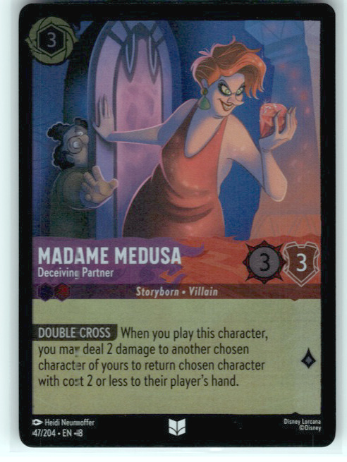 Madame Medusa - Deceiving Partner #47/204 Cold Foil Near Mint