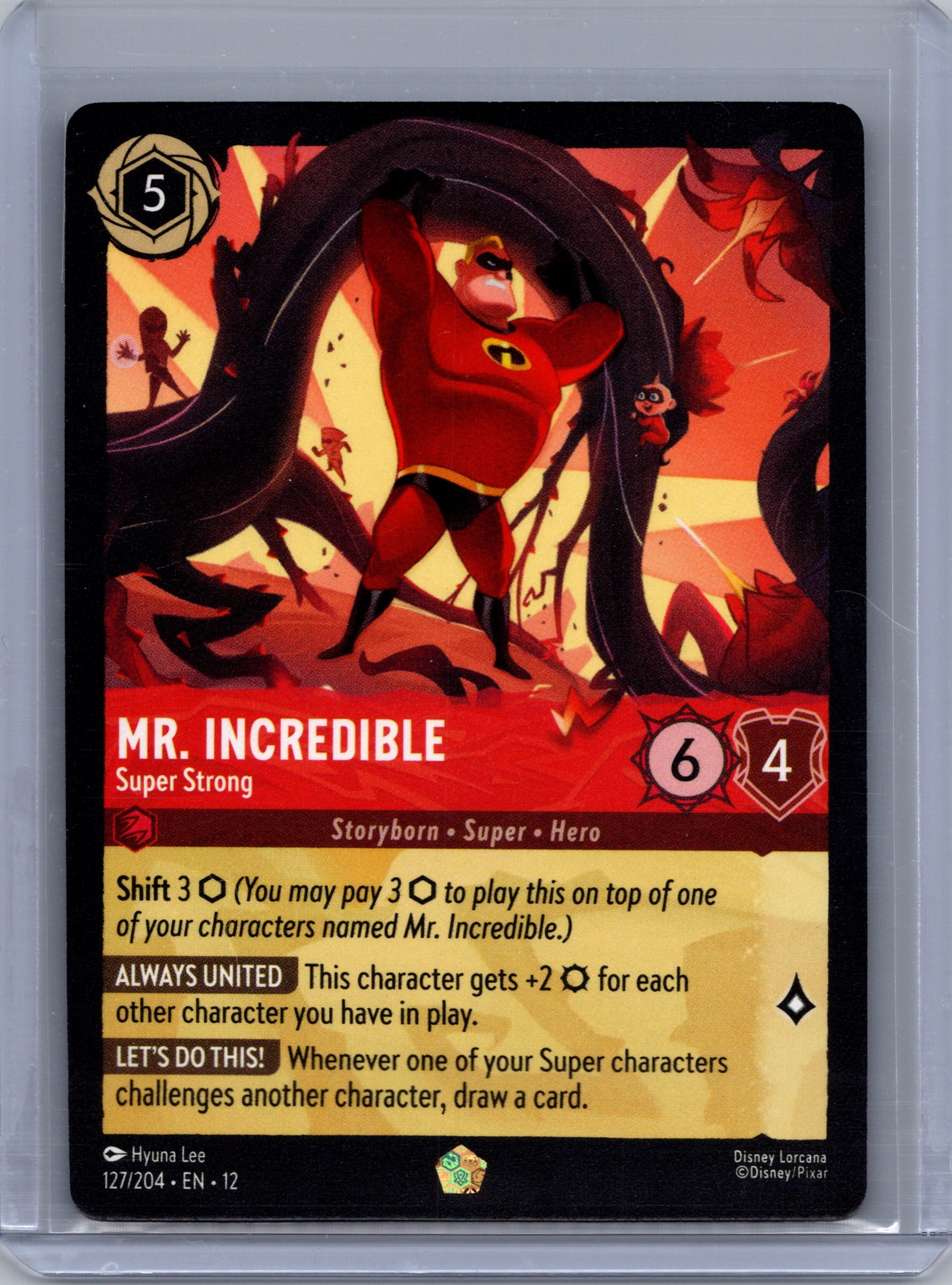 Mr. Incredible - Super Strong #127/204 (Legendary) Near Mint