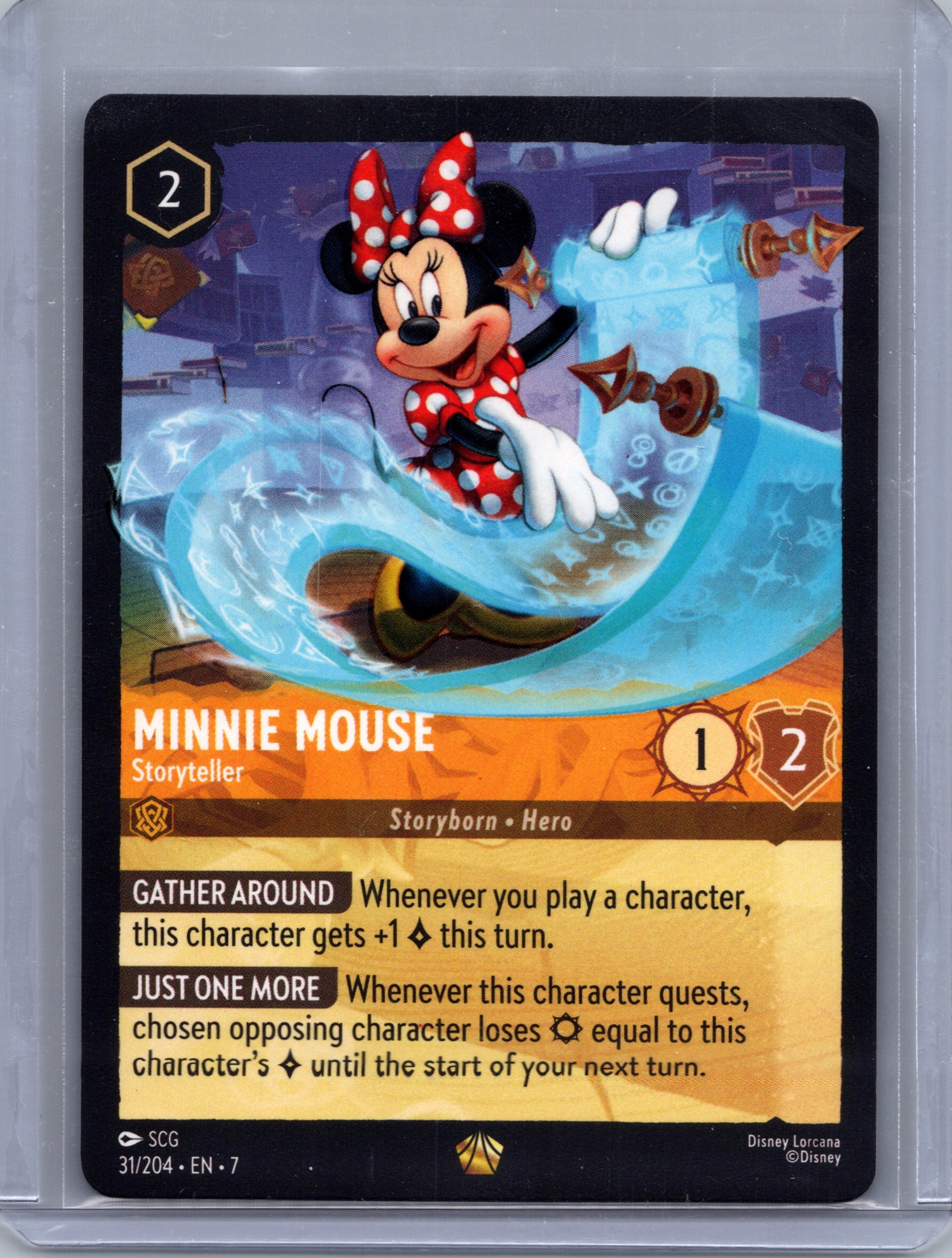 Minnie Mouse - Storyteller #31/204 (Legendary) Near Mint