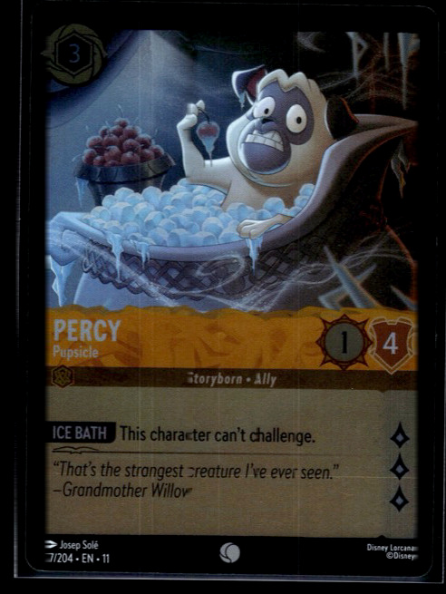 Percy - Pupsicle #27/204 Cold Foil Near Mint