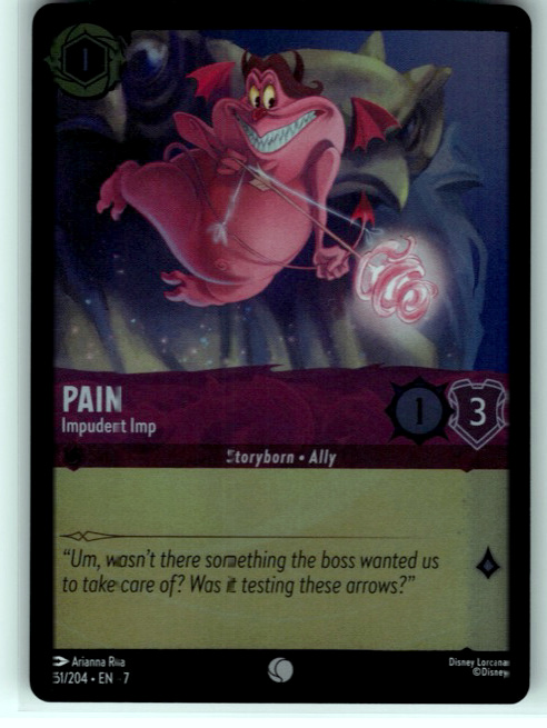 Pain - Impudent Imp #61/204 Cold Foil Near Mint
