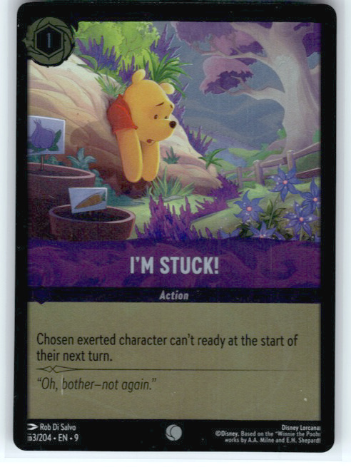 I'm Stuck! #63/204 Cold Foil Near Mint