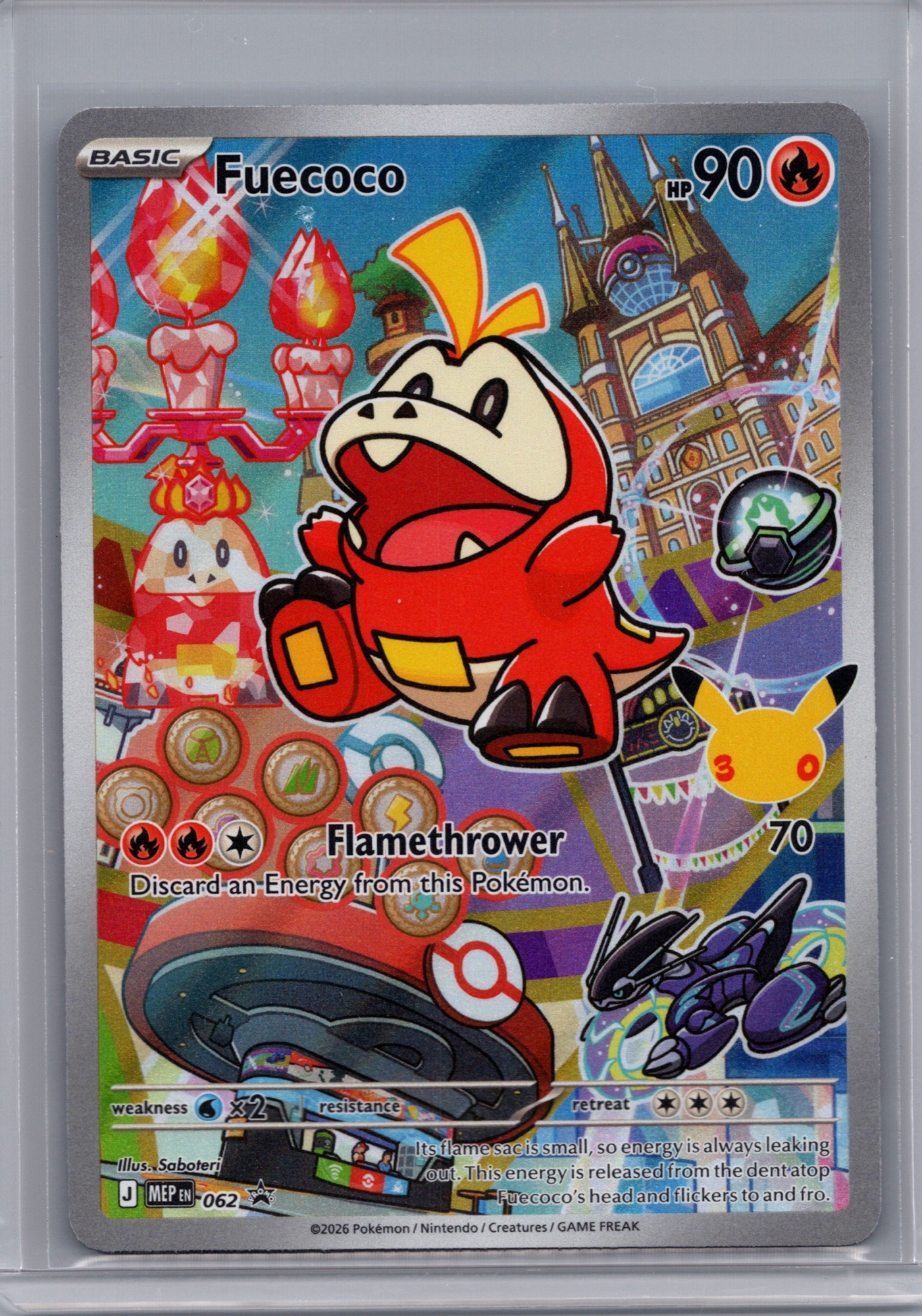 Fuecoco #062 (Promo) Holo Near Mint
