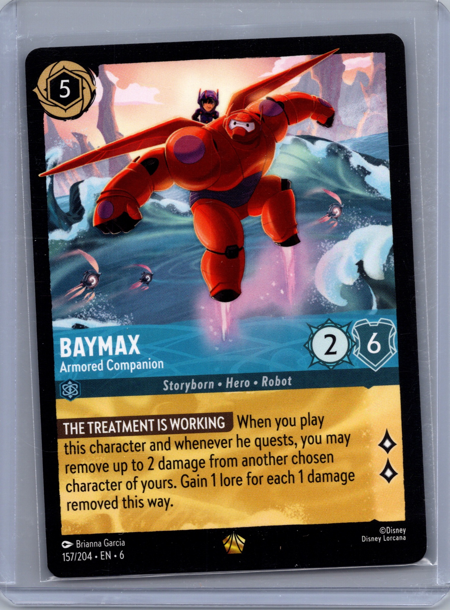 Baymax - Armored Companion #157/204 (Legendary) Near Mint