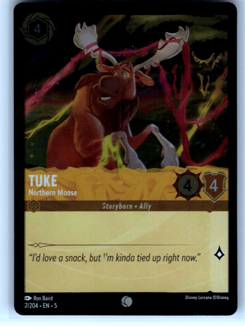 Tuke - Northern Moose #7/204 Cold Foil Near Mint