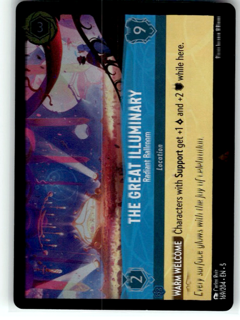 The Great Illuminary - Radiant Ballroom #169/204 (Rare) Cold Foil Near Mint