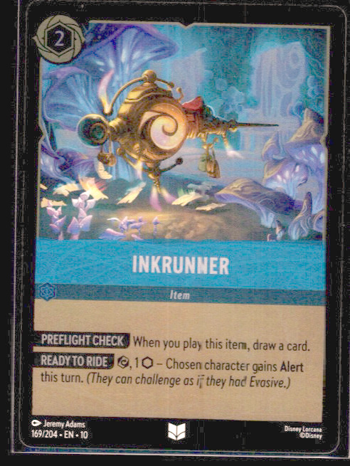 Inkrunner #169/204 Cold Foil Near Mint