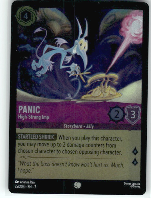 Panic - High-Strung Imp #75/204 Cold Foil Near Mint