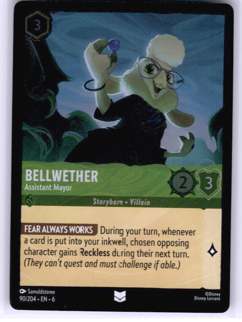 Bellwether - Assistant Mayor #90/204 Cold Foil Near Mint