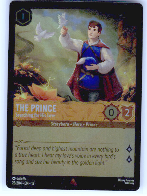 The Prince - Searching for His Love #23/204 (Rare) Cold Foil Near Mint