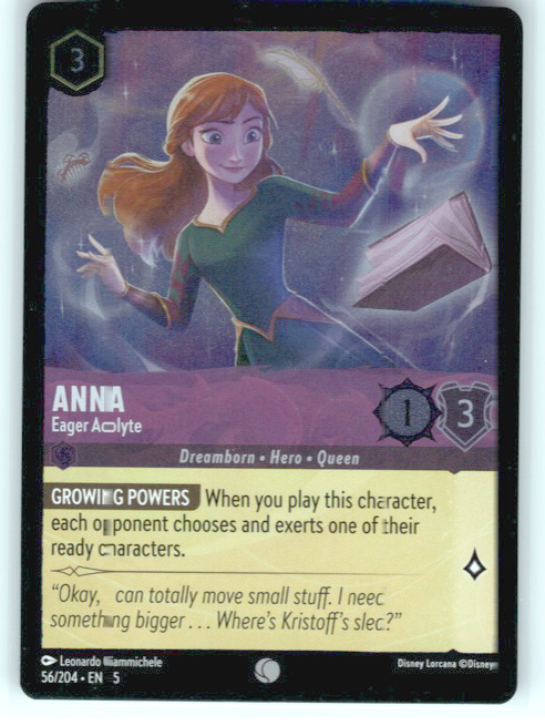 Anna - Eager Acolyte #56/204 Cold Foil Near Mint