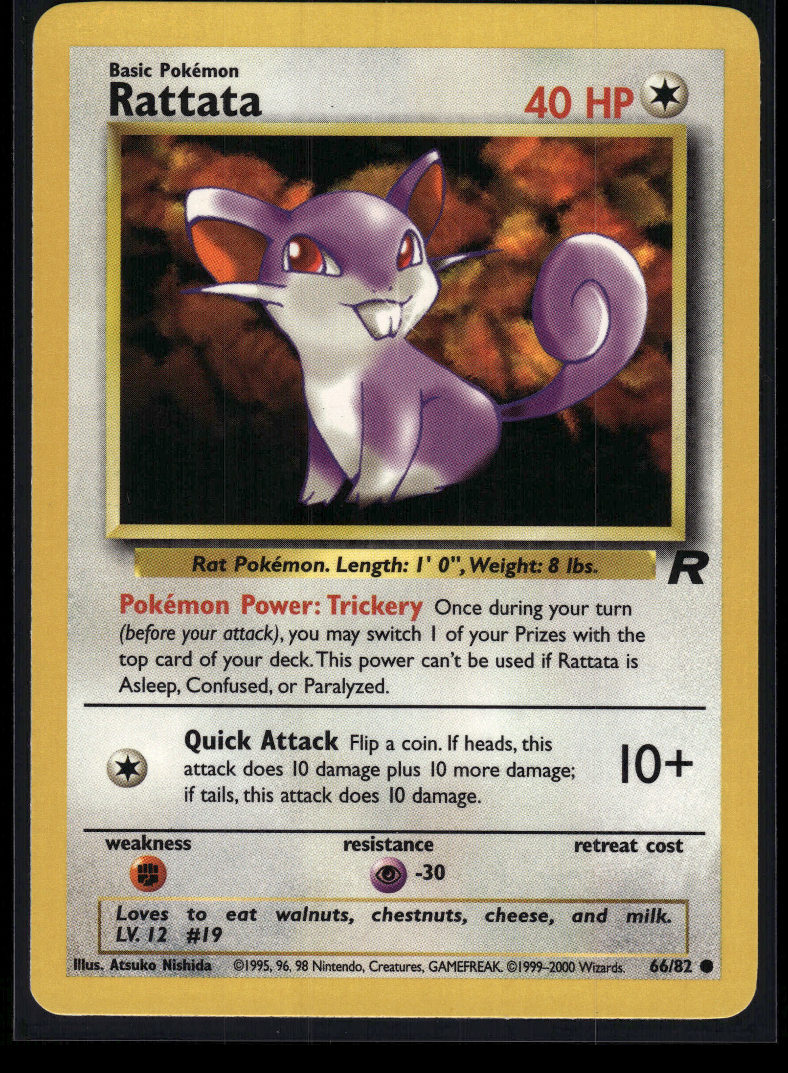 Rattata #66/82 Mint