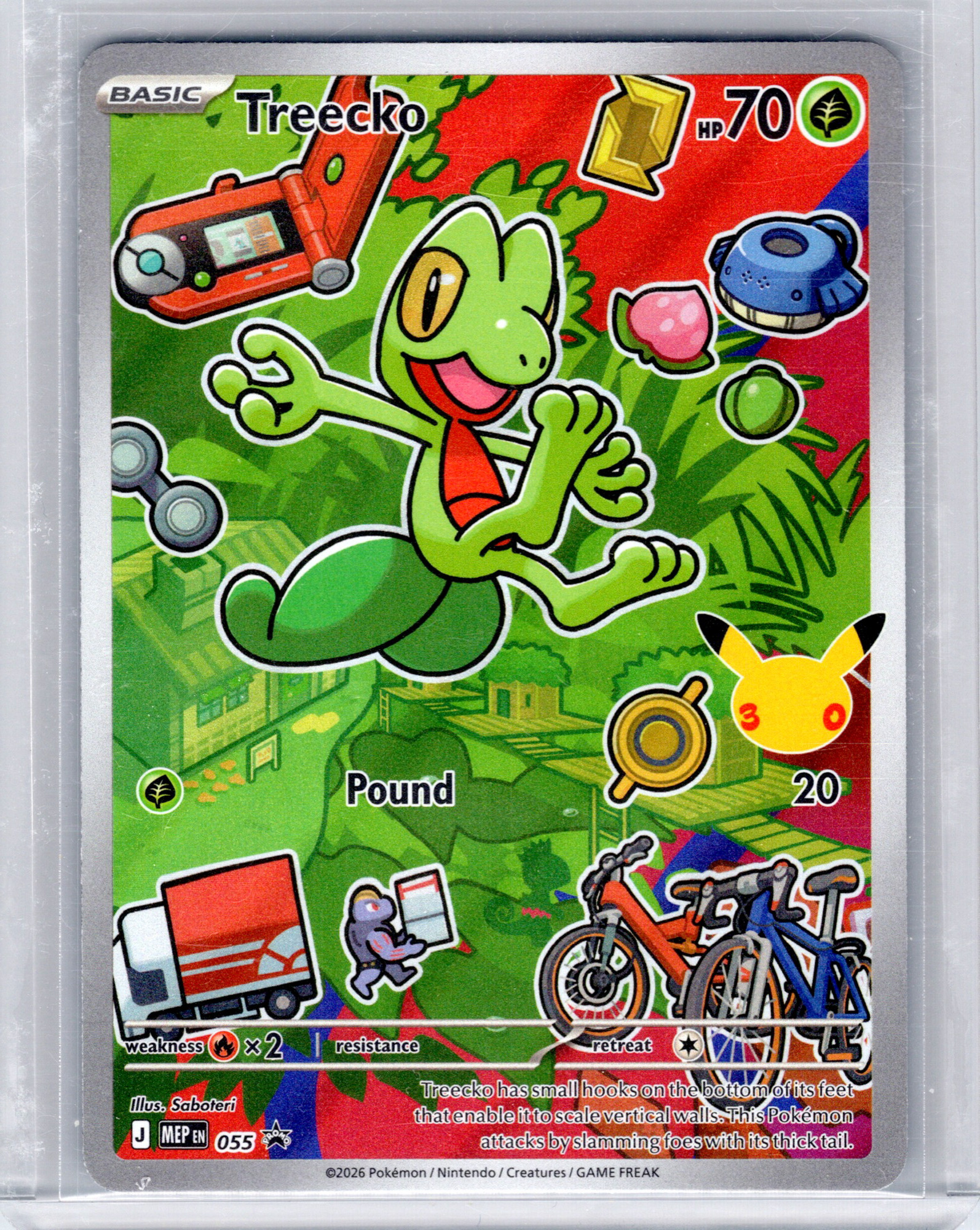 Treecko #055 (Promo) Holo Near Mint