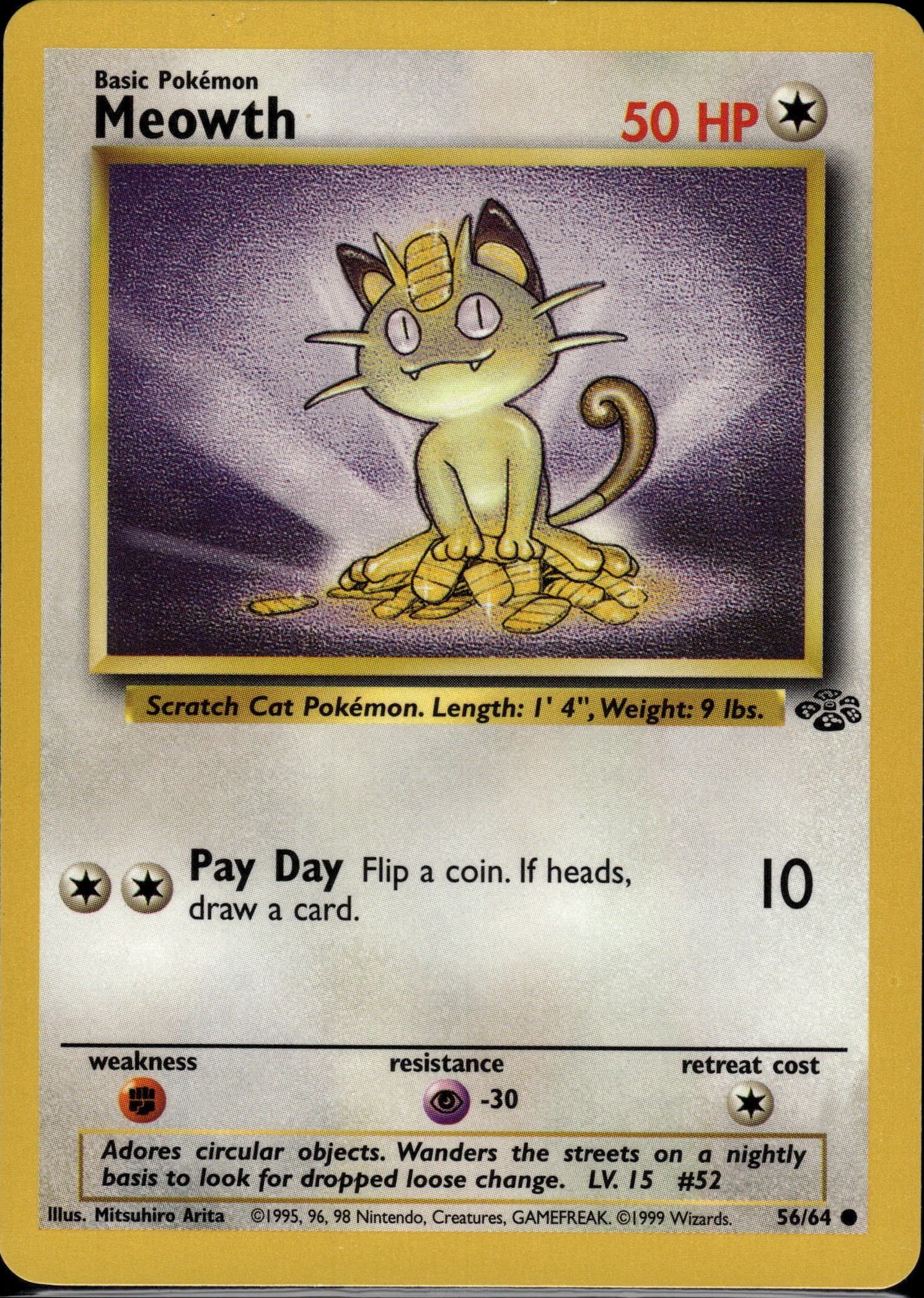 Meowth #56/64 Mint