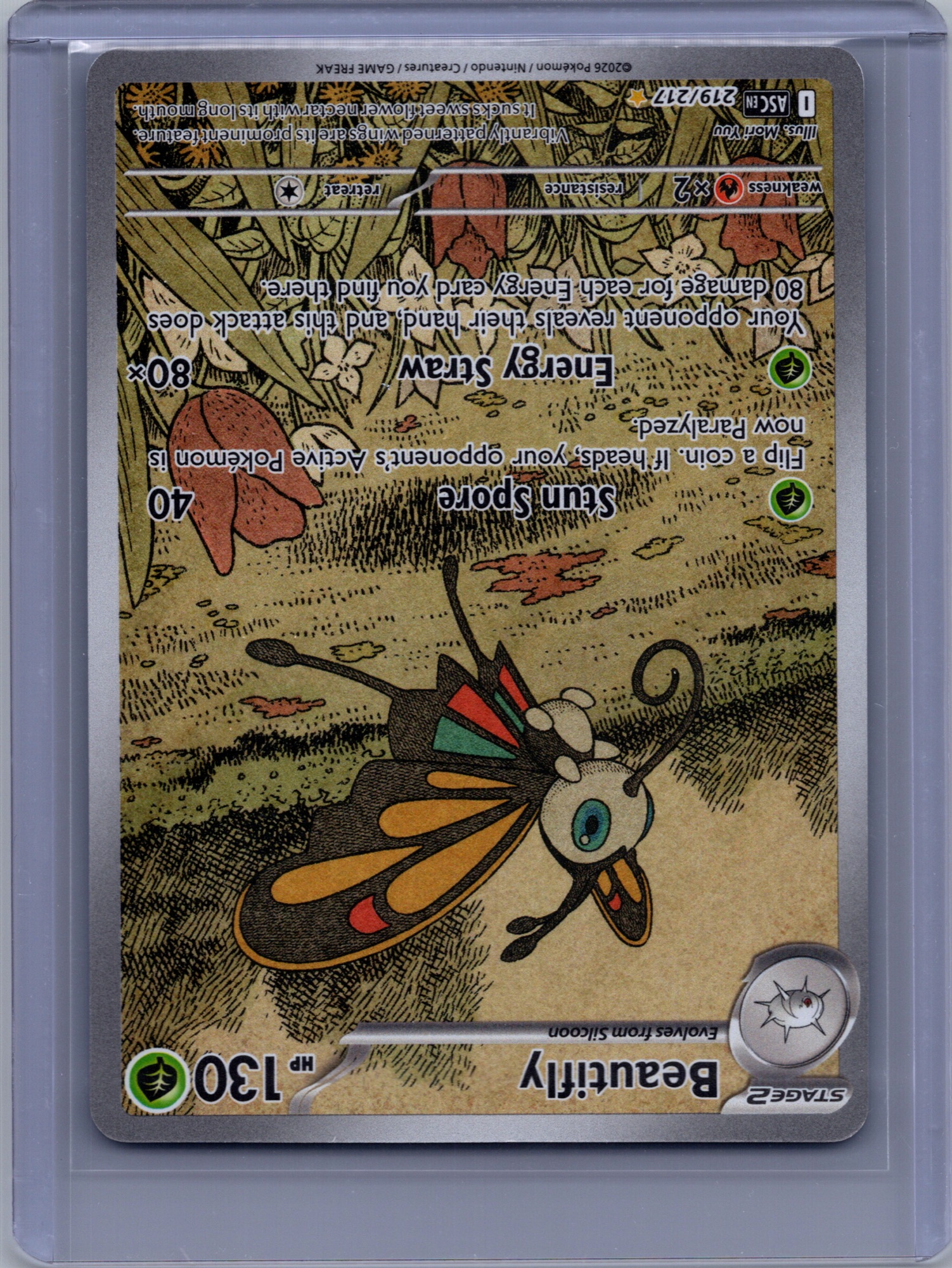 Beautifly #219/217 (IR) Holo Mint
