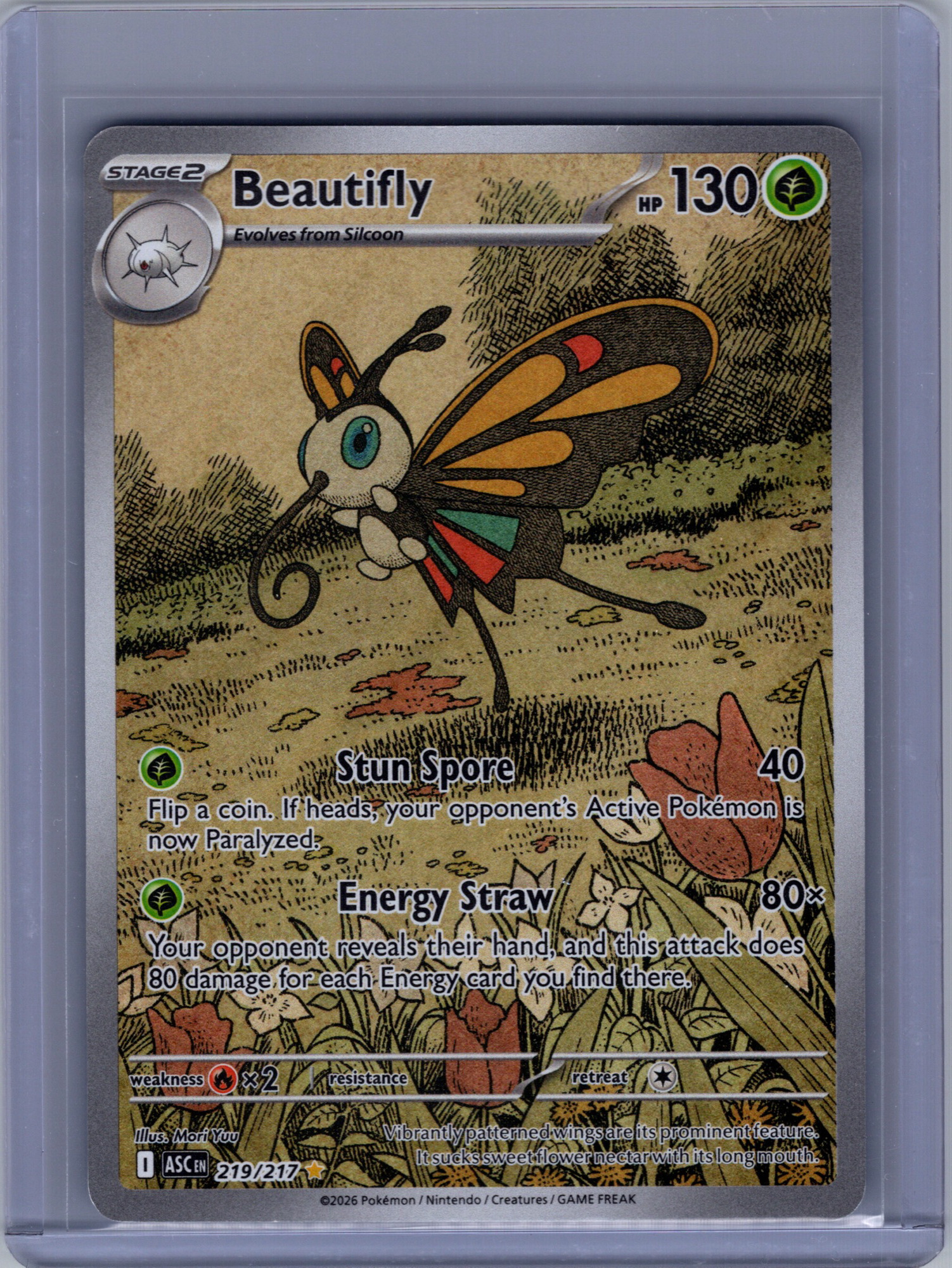 Beautifly #219/217 (IR) Holo Mint