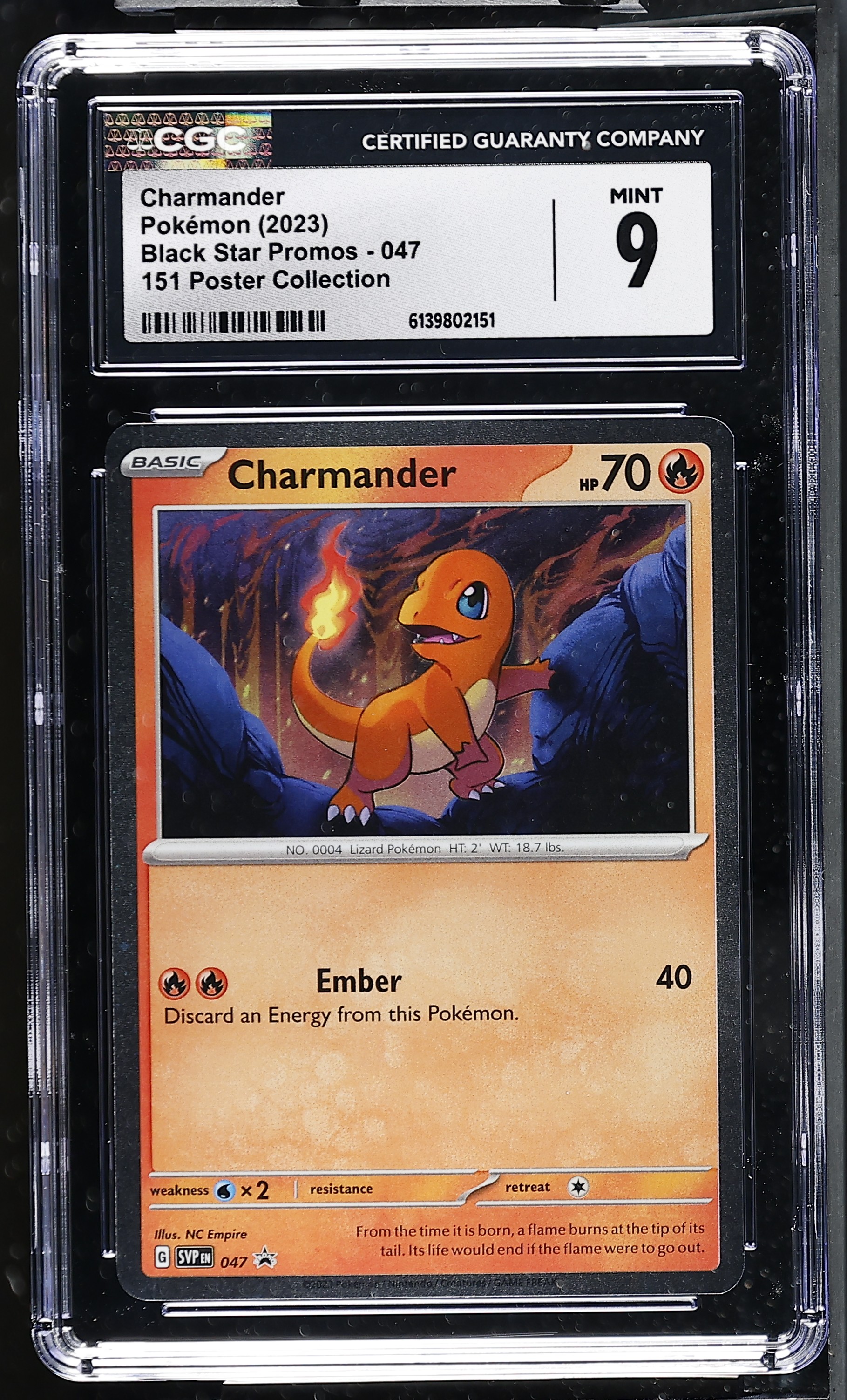 Charmander — CGC 9