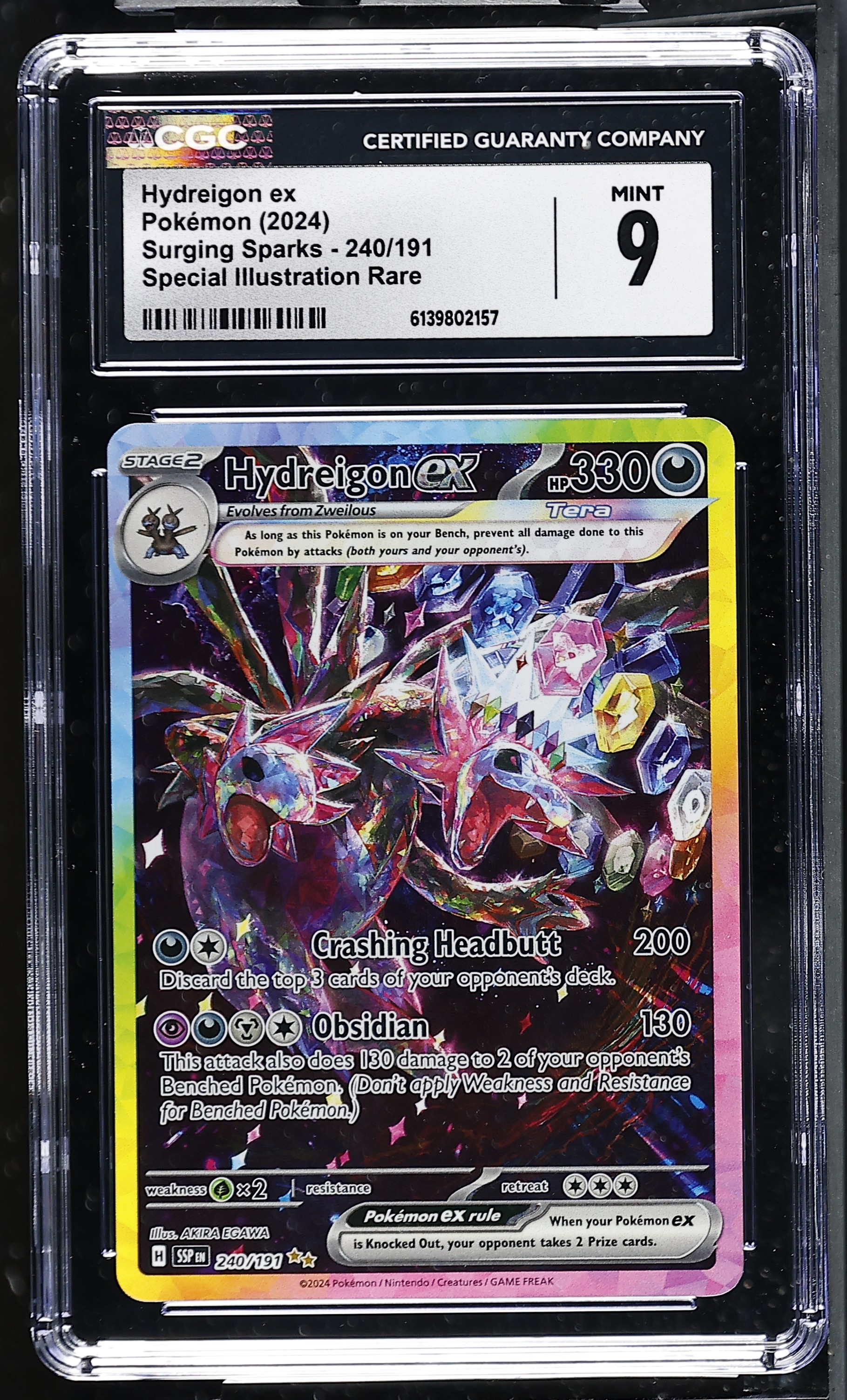 Hydreigon ex — CGC 9