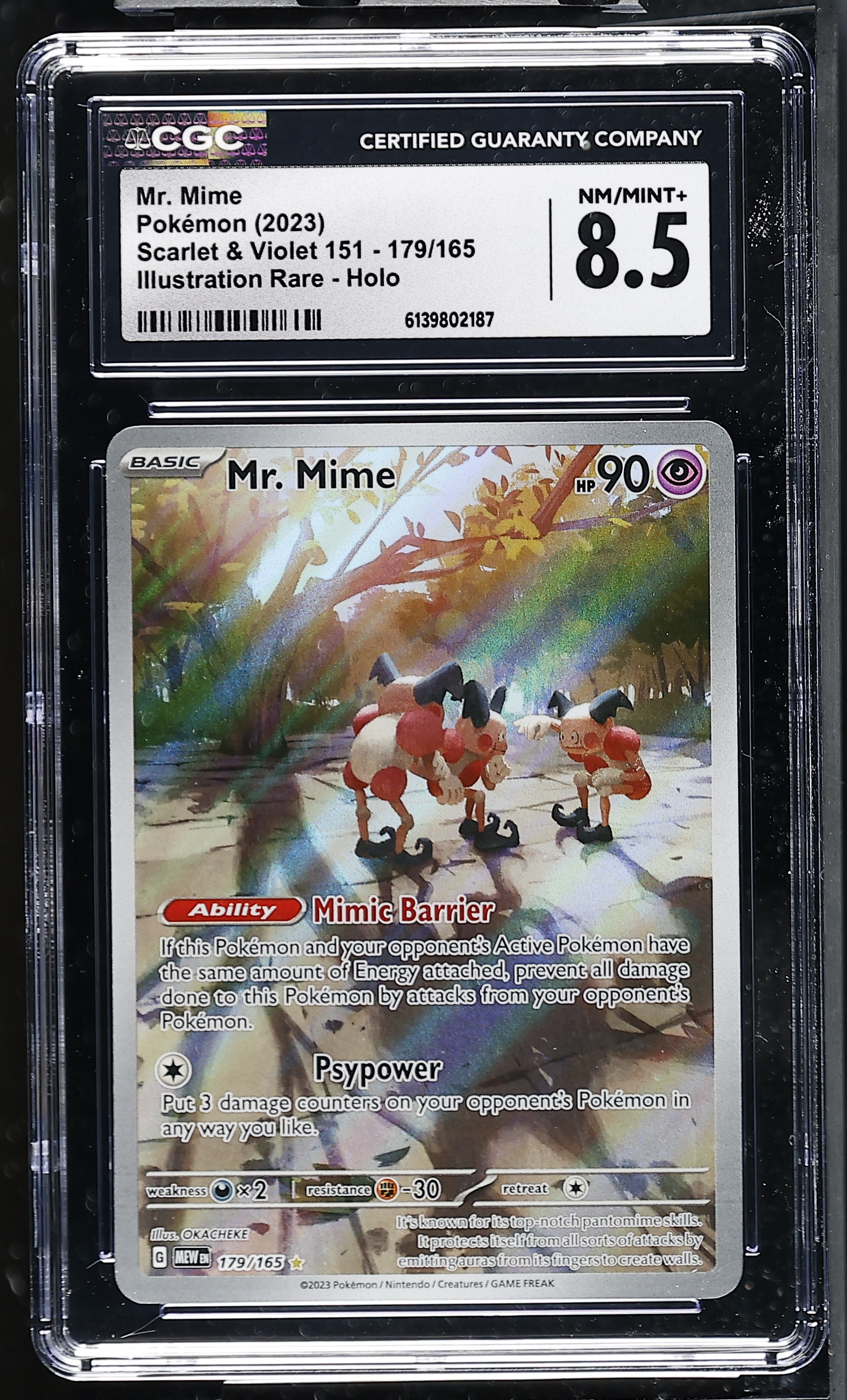 Mr. Mime — CGC 8.5