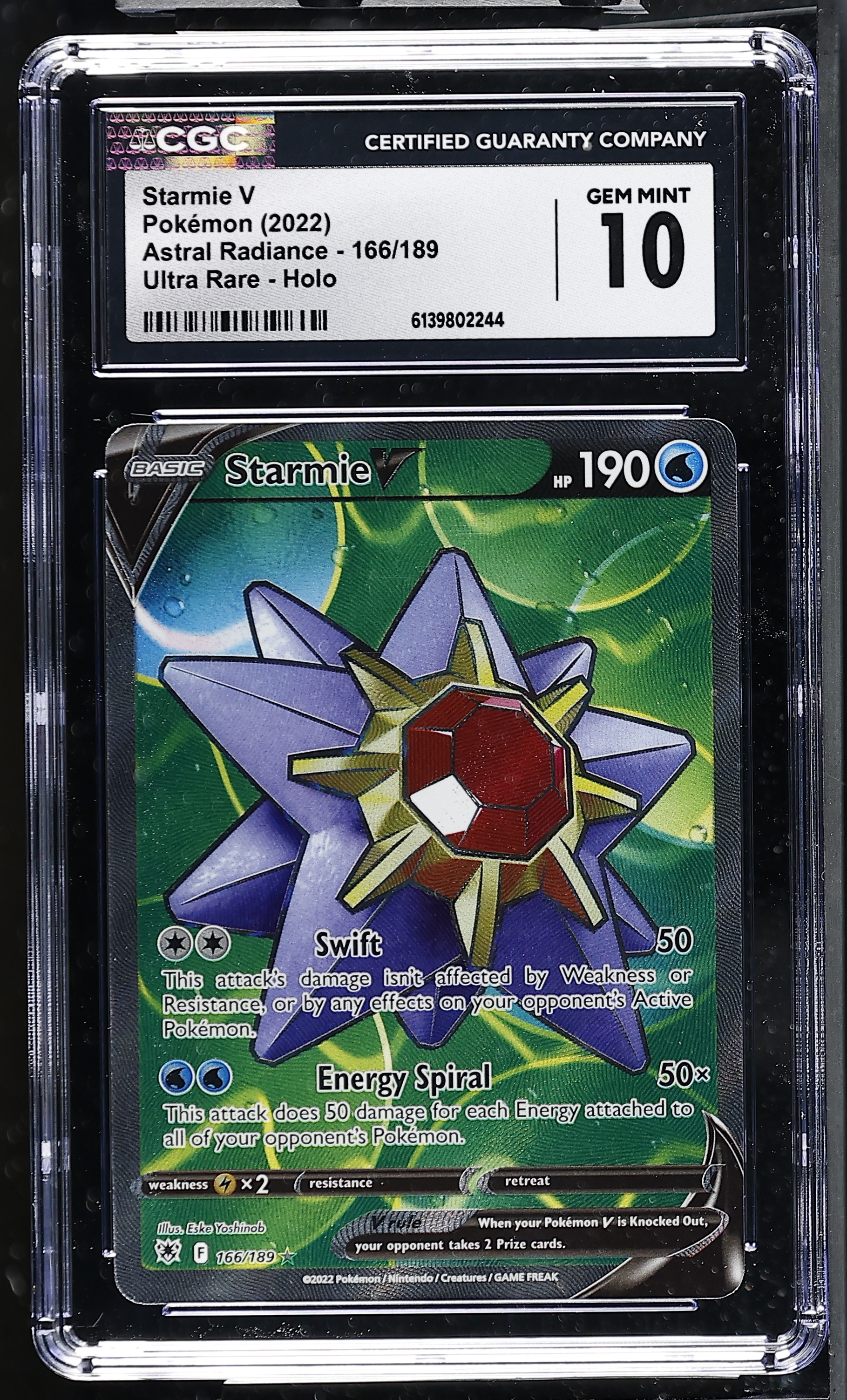 Starmie V — CGC 10