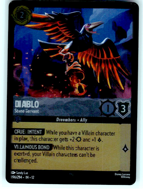 Diablo - Stone Servant #196/204 (Super Rare) Cold Foil Near Mint