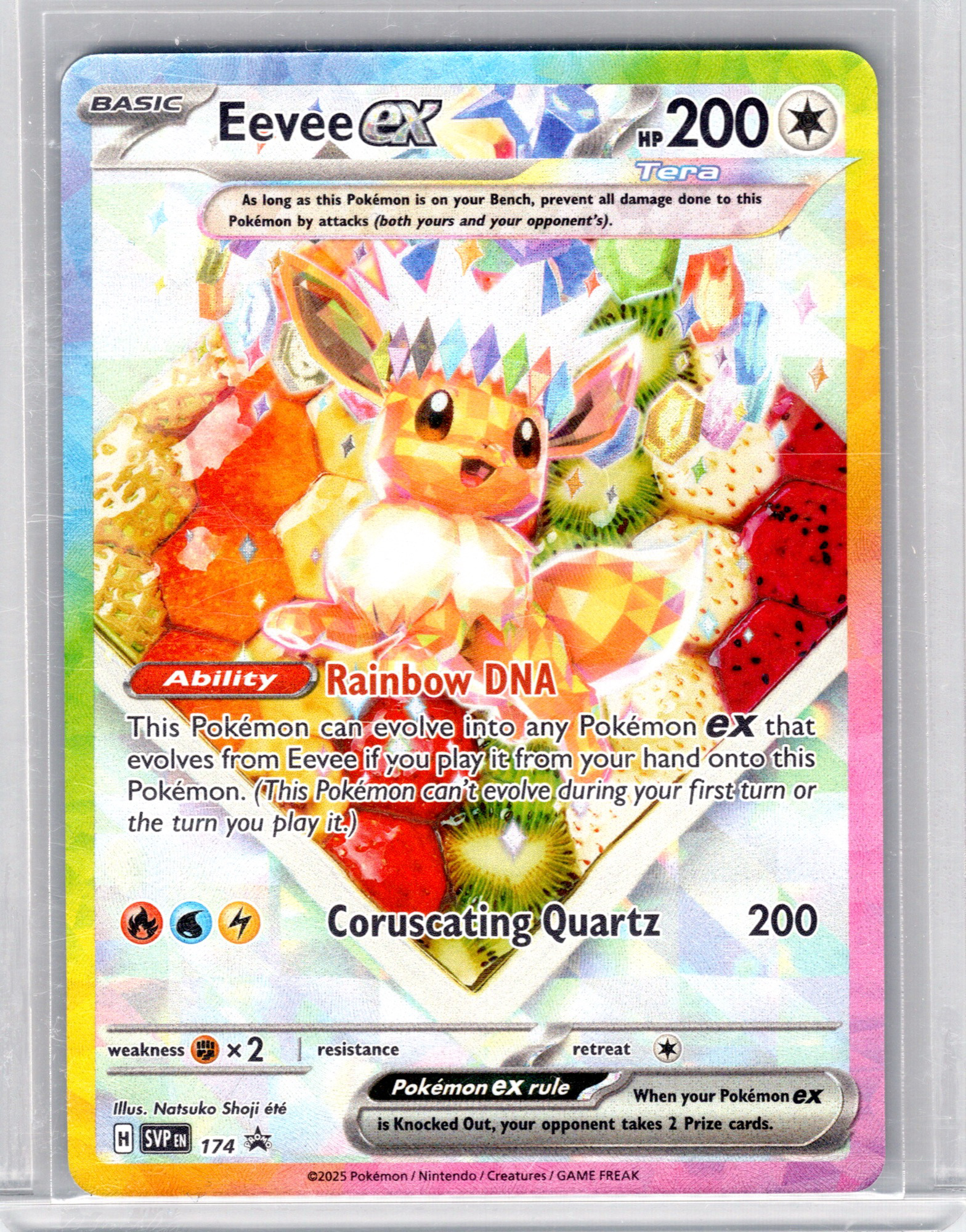 Eevee ex #174 (Promo) Holo Mint