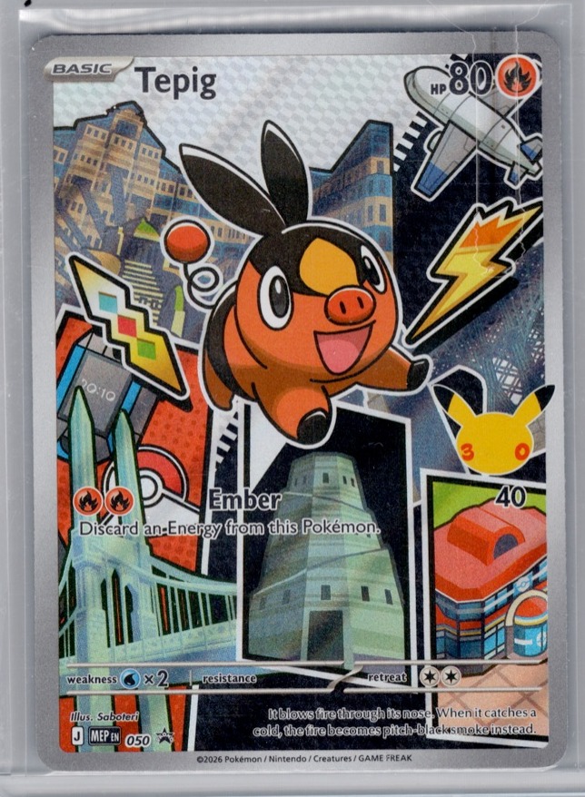 Tepig #050 (Promo) Holo Mint