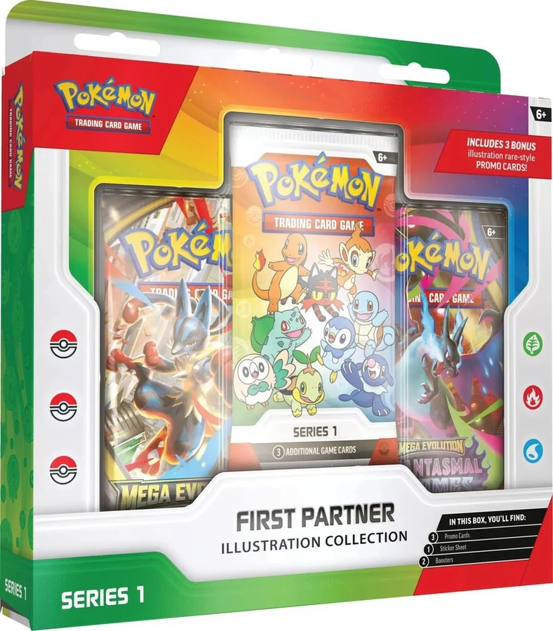 Pokémon Promo First Partner Illustration Collection: Series 1