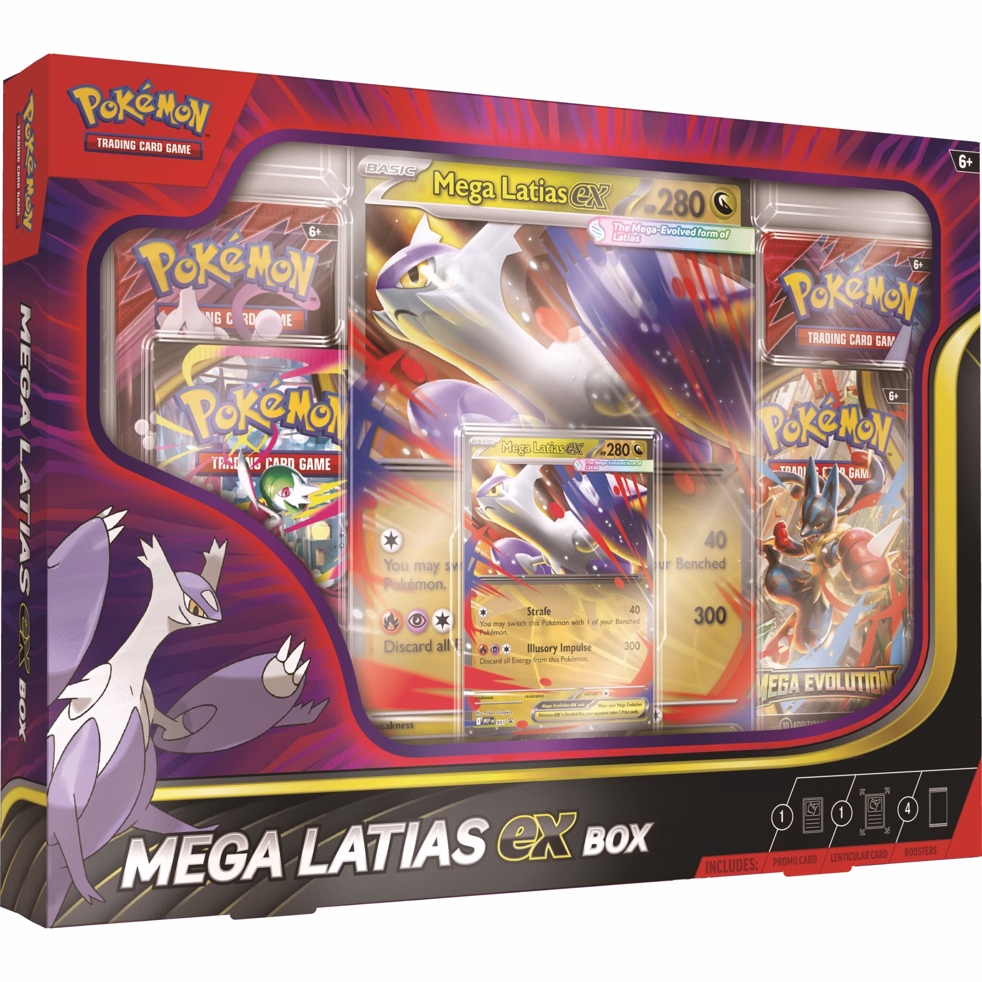 Pokémon Promo Mega Latias Ex Box